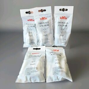 Elfa Drywall Anchor 3/4" - 1" (9-26mm) Model 471815 NEW SEALED - 25 Count